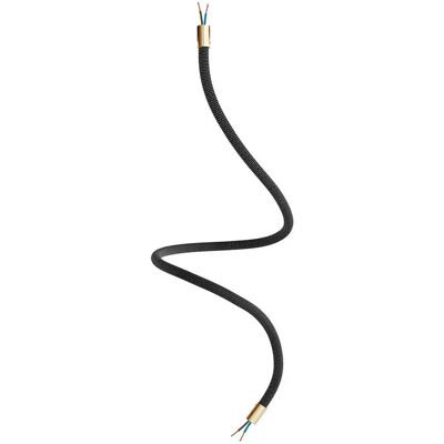 Cable Manguera Creative Flex Rz30 90 Cm Satin Bronze / Black Iron 90 cm Cable Manguera Creative Flex Rz30 90 Cm Satin Bronze / Black Iron 90 cm