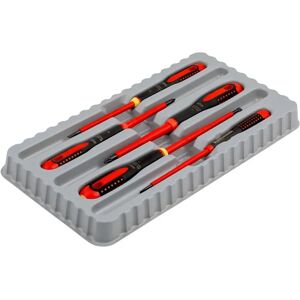 Bahco Juego De Destornilladores Insulated Ergo™ Phillips And Slotted With Tri-component Handle 5 Piece Multicolor One Size Bahco Juego De Destornilladores Insulated Ergo™ Phillips And Slotted With Tri-component Handle 5 Piece Multicolor One Size