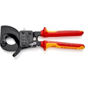 Knipex Alicates Cortacables Vde 250 Mm Red / Yellow One Size Knipex Alicates Cortacables Vde 250 Mm Red / Yellow One Size