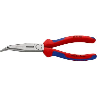 Knipex Alicates De Corte Lateral Con Punta De Aguja 200 Mm Silver / Red One Size Knipex Alicates De Corte Lateral Con Punta De Aguja 200 Mm Silver / Red One Size
