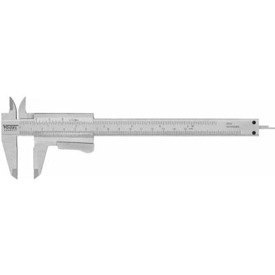 Vogel Calibrador Vernier Monobloque De Botón Din 862 150 Mm Silver One Size Vogel Calibrador Vernier Monobloque De Botón Din 862 150 Mm Silver One Size
