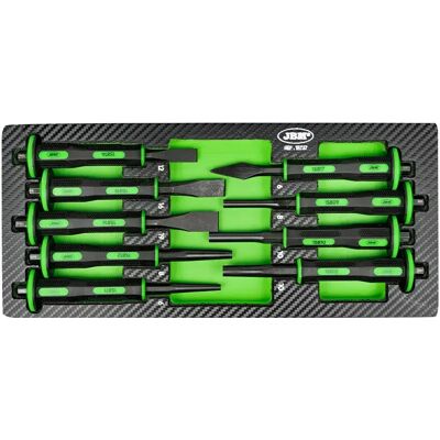 Jbm Juego De Cinceles Green One Size Jbm Juego De Cinceles Green One Size