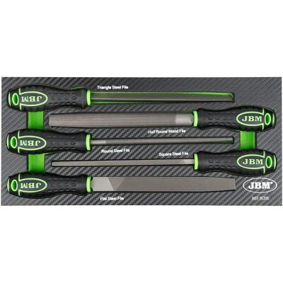 Jbm Conjunto De Archivos Eva Black One Size Jbm Conjunto De Archivos Eva Black One Size