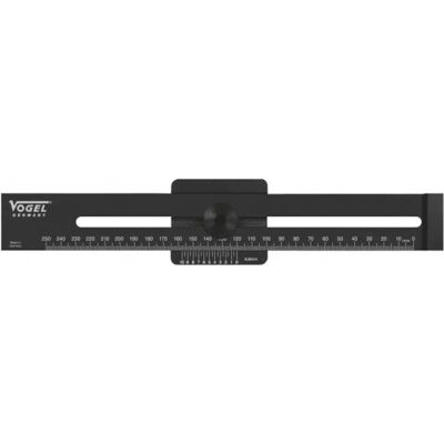 Vogel Regla De Marcado De Aluminio 250 Mm Black One Size Vogel Regla De Marcado De Aluminio 250 Mm Black One Size