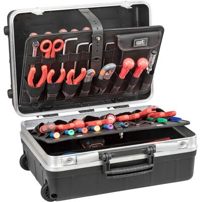 Gt Line Estuche De Herramientas Revo21 Con Ruedas Y Bolsillos Elásticos Black One Size Gt Line Estuche De Herramientas Revo21 Con Ruedas Y Bolsillos Elásticos Black One Size
