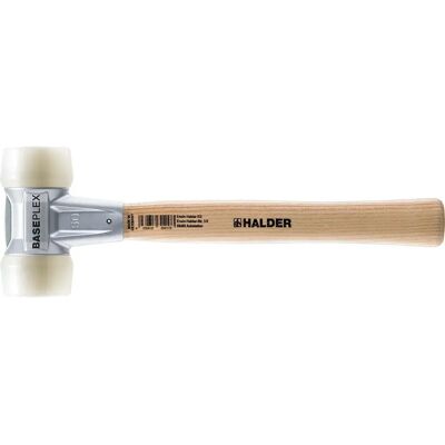 Halder Modelo 3908 - Martillo de zinc con insertos de nylon Halder Modelo 3908 - Martillo de zinc con insertos de nylon