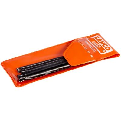 Bahco Llave Allen Set Of 5 Torx® Allen Keys Long And Phosphated Ball Set Multicolor One Size Bahco Llave Allen Set Of 5 Torx® Allen Keys Long And Phosphated Ball Set Multicolor One Size