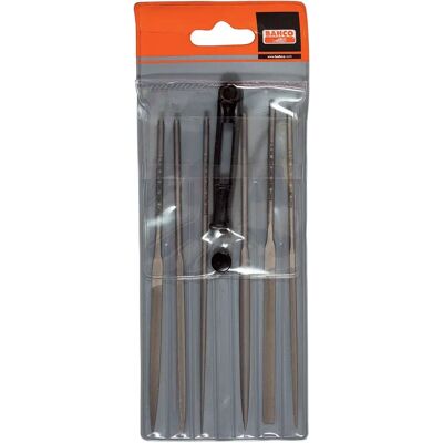 Bahco Juego De Limas De Aguja De Corte Suave Sin Mango 160 Mm 6 Unidades Multicolor One Size Bahco Juego De Limas De Aguja De Corte Suave Sin Mango 160 Mm 6 Unidades Multicolor One Size