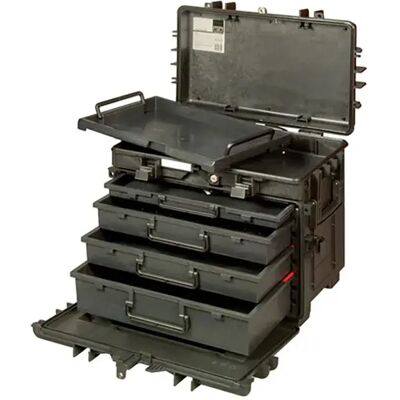 Bahco Maleta Rígida Con Ruedas Con Asa Telescópica Y 4 Cajones De 150 L 600 Mmx400 Mmx470 Mm Multicolor One Size Bahco Maleta Rígida Con Ruedas Con Asa Telescópica Y 4 Cajones De 150 L 600 Mmx400 Mmx470 Mm Multicolor One Size