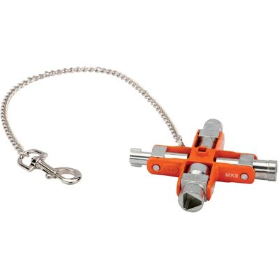 Bahco Llave 9 En 1 Para Armarios De Control 95x95 Mm Multicolor One Size Bahco Llave 9 En 1 Para Armarios De Control 95x95 Mm Multicolor One Size