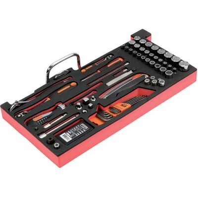 Bahco Bandeja De Espuma Con Composición De Herramientas En Pulgadas Para Nuestras Cajas Metálicas De Las Series 1483k Y 1483khd 98 Unidades Multicolor One Size Bahco Bandeja De Espuma Con Composición De Herramientas En Pulgadas Para Nuestras Cajas Metálicas De Las Series 1483k Y 1483khd 98 Unidades Multicolor One Size