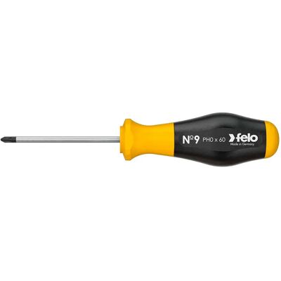 Felo Destornillador Estrella No9 Philips Black / Yellow 1 Felo Destornillador Estrella No9 Philips Black / Yellow 1
