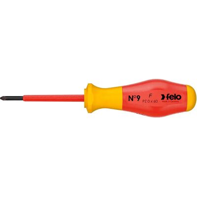 Felo Destornillador Estrella No9 Vde Pozidriv Red / Yellow 0 Felo Destornillador Estrella No9 Vde Pozidriv Red / Yellow 0