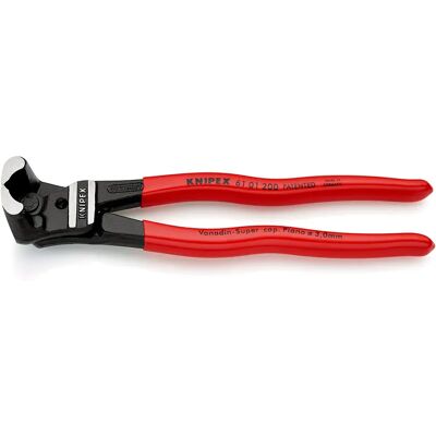 Knipex Alicates De Corte Frontal 200 Mm Red One Size Knipex Alicates De Corte Frontal 200 Mm Red One Size