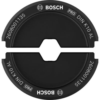 Bosch Matriz De Prensado Pro Din K10 Al 10 Mm Black One Size Bosch Matriz De Prensado Pro Din K10 Al 10 Mm Black One Size
