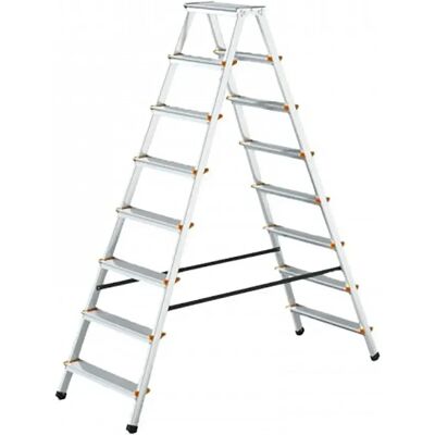 Gierre BA260 Escalera de aluminio de 8 peldaños - Escalera Gierre BA260 Escalera de aluminio de 8 peldaños - Escalera