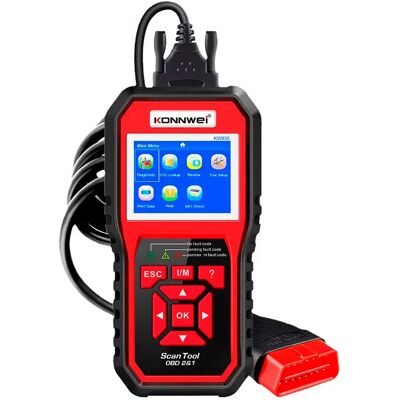 Konnwei Probador Kw850 Black / Red One Size Konnwei Probador Kw850 Black / Red One Size