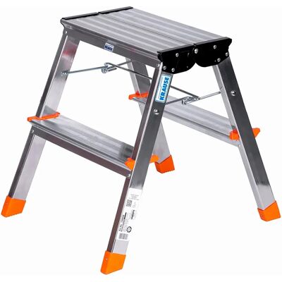 Krause Escalera Folding Step Treppy Silver One Size Krause Escalera Folding Step Treppy Silver One Size