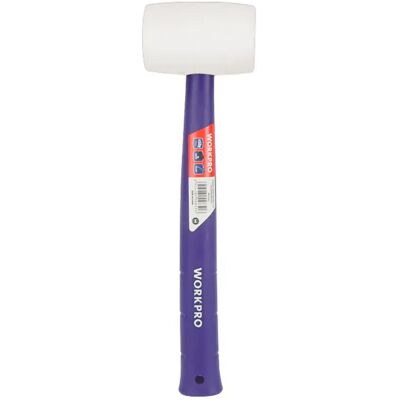 Workpro Maza De Goma 450g White / Blue One Size Workpro Maza De Goma 450g White / Blue One Size