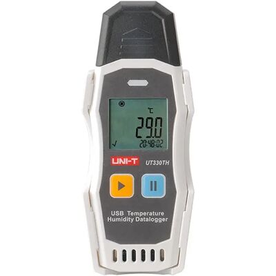 UNI-TREND UT 330TH - Registrador de datos - Temperatura, Humedad, USB UNI-TREND UT 330TH - Registrador de datos - Temperatura, Humedad, USB