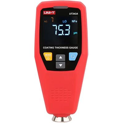 Uni-t Medidor De Espesor De Recubrimiento Ut343a Red / Grey One Size Uni-t Medidor De Espesor De Recubrimiento Ut343a Red / Grey One Size