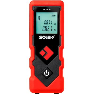 Sola Vector 20 Medidor Láser - IP42, 0.2-20m Sola Vector 20 Medidor Láser - IP42, 0.2-20m