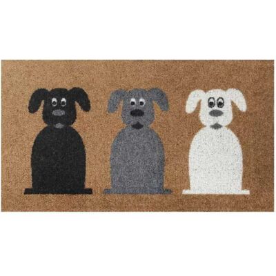 Duett Felpudo 40x70 Cm Brown / Grey / Black / White One Size Duett Felpudo 40x70 Cm Brown / Grey / Black / White One Size