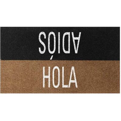 Duett Felpudo Hola-adiós 40x70 Cm Brown / Black / White One Size Duett Felpudo Hola-adiós 40x70 Cm Brown / Black / White One Size