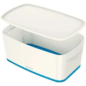 Leitz Caja De Almacenamiento Mybox Wow Pequeña Con Tapa Blue One Size Leitz Caja De Almacenamiento Mybox Wow Pequeña Con Tapa Blue One Size