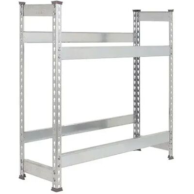 Simonclick Estantería Metálica Simonbottle 2 1000x1000x300 Mm Galvanized One Size Simonclick Estantería Metálica Simonbottle 2 1000x1000x300 Mm Galvanized One Size