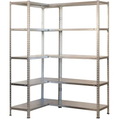 Simoncorner Estantería Metálica 1800x900x300 Mm Galvanized One Size Simoncorner Estantería Metálica 1800x900x300 Mm Galvanized One Size