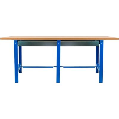 Simonwork (bancos De Trabajo) Estantería Metálica Bt6 2box 865x2100x750 Mm Blue / Mdf One Size Simonwork (bancos De Trabajo) Estantería Metálica Bt6 2box 865x2100x750 Mm Blue / Mdf One Size