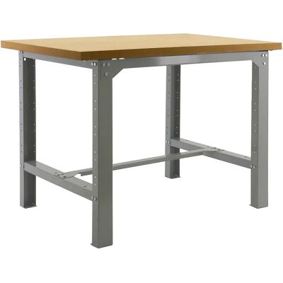 Simonwork (bancos De Trabajo) Estantería Metálica Bt6 865x1200x750 Mm Grey / Mdf One Size Simonwork (bancos De Trabajo) Estantería Metálica Bt6 865x1200x750 Mm Grey / Mdf One Size