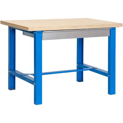 Simonwork (bancos De Trabajo) Estantería Metálica Bt6 Box 865x1800x750 Mm Blue / Mdf One Size Simonwork (bancos De Trabajo) Estantería Metálica Bt6 Box 865x1800x750 Mm Blue / Mdf One Size