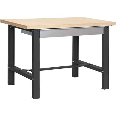 Simonwork (bancos De Trabajo) Estantería Metálica Bt6 Box 865x1500x750 Mm Anthracite / Mdf One Size Simonwork (bancos De Trabajo) Estantería Metálica Bt6 Box 865x1500x750 Mm Anthracite / Mdf One Size