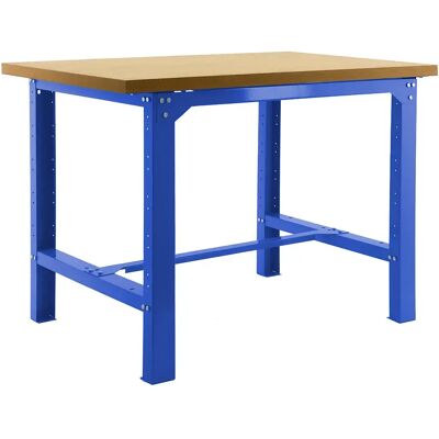 Simonwork (bancos De Trabajo) Estantería Metálica Bt6 865x1800x750 Mm Blue / Mdf One Size Simonwork (bancos De Trabajo) Estantería Metálica Bt6 865x1800x750 Mm Blue / Mdf One Size