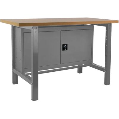 Simonwork (bancos De Trabajo) Armario Bt6 865x1500x750 Mm Grey / Mdf One Size Simonwork (bancos De Trabajo) Armario Bt6 865x1500x750 Mm Grey / Mdf One Size