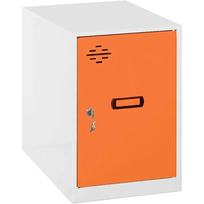 Simonlocker Montadas Taquilla Dism.mini 475x400x500 Mm White / Orange One Size Simonlocker Montadas Taquilla Dism.mini 475x400x500 Mm White / Orange One Size