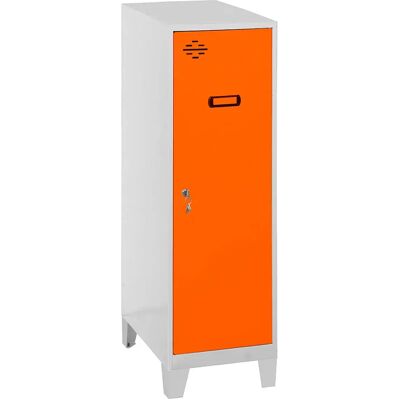 Simonlocker Montadas Taquilla Dism.mini+ban+pies 1015x400x500 Mm Grey / Orange One Size Simonlocker Montadas Taquilla Dism.mini+ban+pies 1015x400x500 Mm Grey / Orange One Size