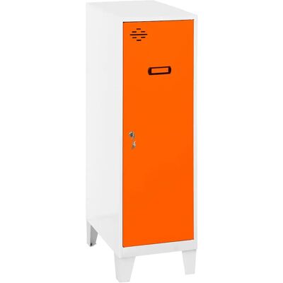 Simonlocker Montadas Taquilla Dism.mini+ban+pies 1015x400x500 Mm White / Orange One Size Simonlocker Montadas Taquilla Dism.mini+ban+pies 1015x400x500 Mm White / Orange One Size