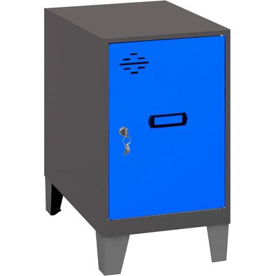 Simonlocker Montadas Taquilla Dism.mini+pies 575x400x500 Mm Anthracite / Blue One Size Simonlocker Montadas Taquilla Dism.mini+pies 575x400x500 Mm Anthracite / Blue One Size
