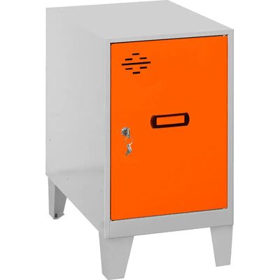 Simonlocker Montadas Taquilla Dism.mini+pies 575x400x500 Mm Grey / Orange One Size Simonlocker Montadas Taquilla Dism.mini+pies 575x400x500 Mm Grey / Orange One Size