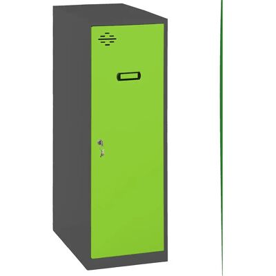Simonlocker Montadas Taquilla Dism.single Mini 915x300x500 Mm Anthracite / Green One Size Simonlocker Montadas Taquilla Dism.single Mini 915x300x500 Mm Anthracite / Green One Size