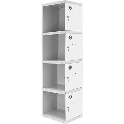 Simonlocker Montadas Taquilla Prof.dism.1/4 400 Adi 1800x400x500 Mm Grey / White One Size Simonlocker Montadas Taquilla Prof.dism.1/4 400 Adi 1800x400x500 Mm Grey / White One Size