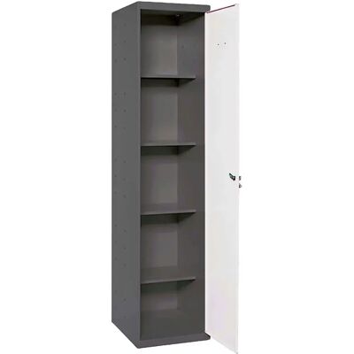 Simonlocker Montadas Taquilla Prof.dism.cleaning 180x40x40 1/4 1800x400x400 Mm Anthracite / White One Size Simonlocker Montadas Taquilla Prof.dism.cleaning 180x40x40 1/4 1800x400x400 Mm Anthracite / White One Size