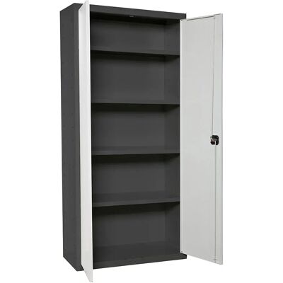 Simonlocker Montadas Taquilla Prof.dism.multi.180x60x40 2/4 1800x600x400 Mm Anthracite / White One Size Simonlocker Montadas Taquilla Prof.dism.multi.180x60x40 2/4 1800x600x400 Mm Anthracite / White One Size