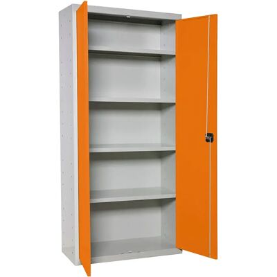 Simonlocker Montadas Taquilla Prof.dism.multi.180x60x40 2/4 1800x600x400 Mm Grey / Orange One Size Simonlocker Montadas Taquilla Prof.dism.multi.180x60x40 2/4 1800x600x400 Mm Grey / Orange One Size