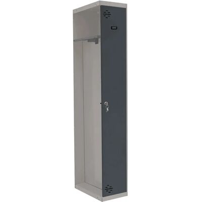 Simonlocker Montadas Taquilla Prof.dism.single-div 1/1 400 Add 1800x400x500 Mm Grey / Anthracite One Size Simonlocker Montadas Taquilla Prof.dism.single-div 1/1 400 Add 1800x400x500 Mm Grey / Anthracite One Size