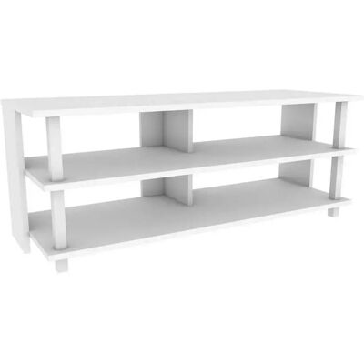 Wellhome Mueble De Televisión 120x47x45 Cm White One Size Wellhome Mueble De Televisión 120x47x45 Cm White One Size