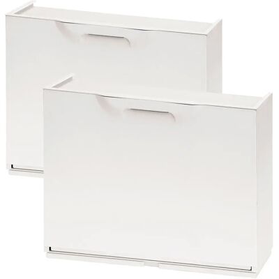 Wellhome Zapatero 2 Unidades White One Size Wellhome Zapatero 2 Unidades White One Size